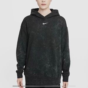 Nike Charcoal Acid Wash Sweatshirt